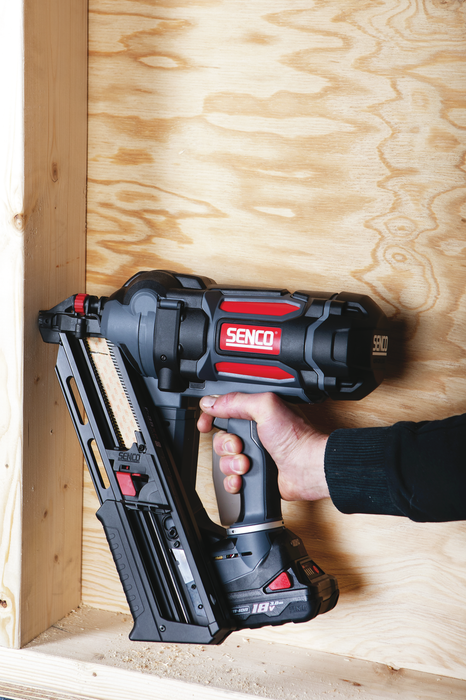 Senco Akku-Streifennagler F-35XP 34° D-Kopf inkl. 2 Akkus, Ladegerät und Koffer