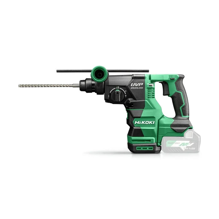 Hikoki DH3628DAWRZ Akku Bohr- und Meißelhammer inkl. 2 Akkus, Ladegerät und Koffer