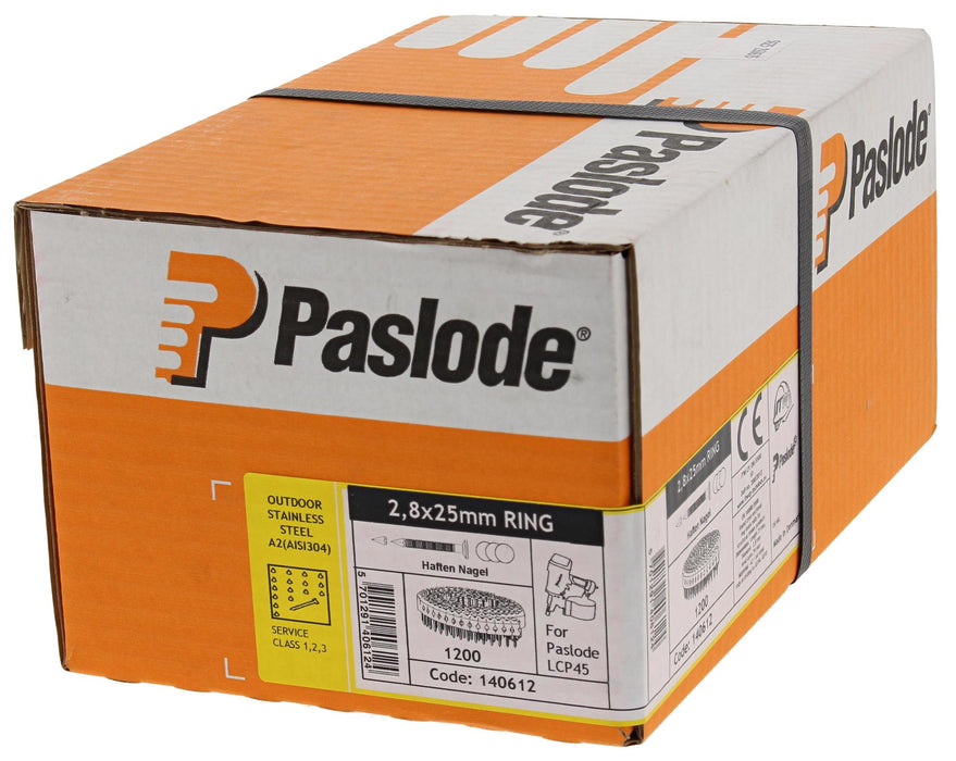 Paslode Haftennägel GN 2,8 x 32 Rille Rostfrei 1.4301 - 140613