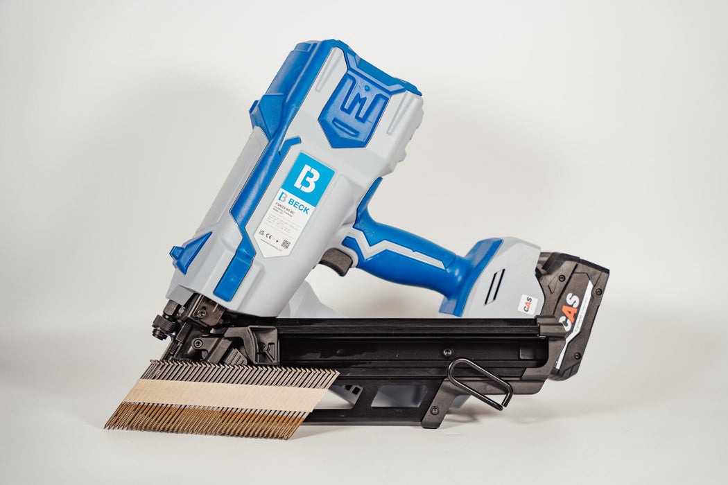 BECK FSN33-90 BC Akku-Streifennagler inkl. 2 CAS-Akkus 4,0Ah und Ladegerät