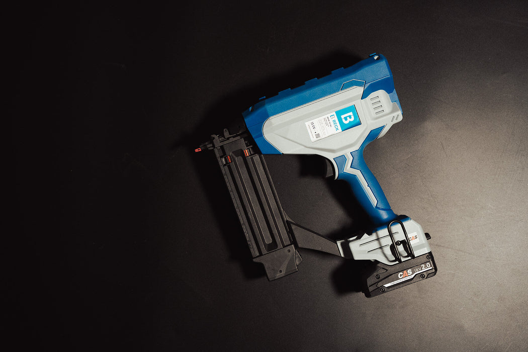 BECK BN18-55BC Akku-Stauchkopfnagler inkl. 2 CAS-Akkus 2,0Ah und Ladegerät