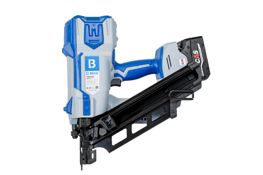 BECK FSN33-90 BC Akku-Streifennagler inkl. 2 CAS-Akkus 4,0Ah und Ladegerät